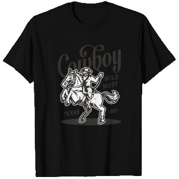 Discover COWBOY WILD WEST TEXAS 1991 T Shirts
