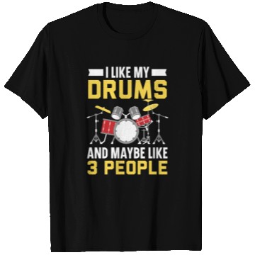 Discover Drummer Musical Instrument Musician Drum Player T Shirts