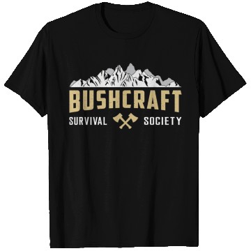Discover Bushcraft Nature Outdoor Camping Survival T Shirts