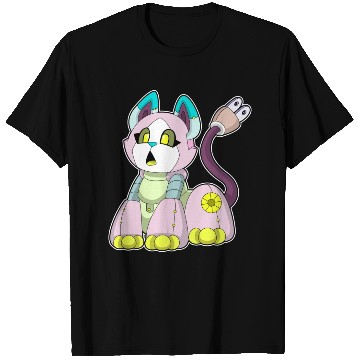 Discover Cat As Robot T Shirts