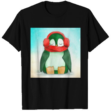 Discover Sleepy Penguin Taking a Nap T Shirts