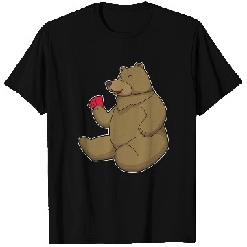 Discover Bear Poker Poker Cards T Shirts