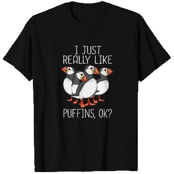 Discover Atlantic Puffin Bird Lover Gift Women Cute Puffin T Shirts