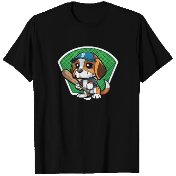 Discover Baseball Dog Baseball Player Baseball Coach T Shirts