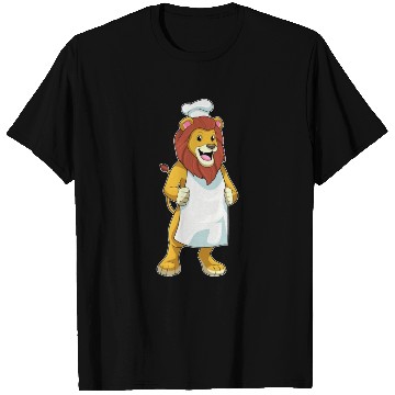 Discover Lion As Cook With Chef Hat Cooking Apron T Shirts