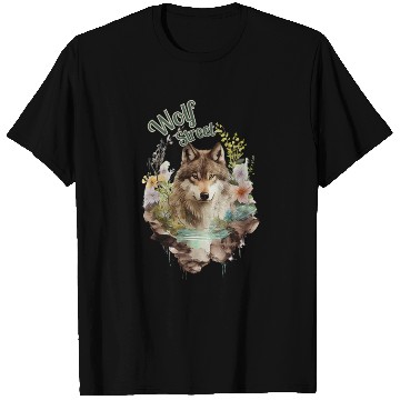 Discover Walk Amound Wolf Street T Shirts