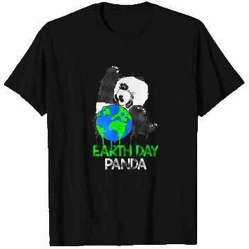Discover Earth Day Panda T Shirts