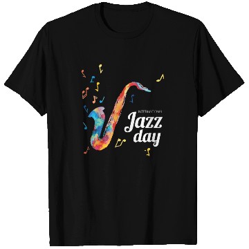 Discover Jazz music improvisation festival T Shirts