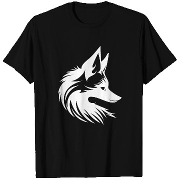 Discover Cute Cute Fox Tattoo Portrait Style T Shirts