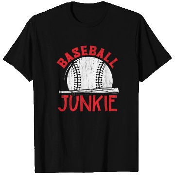 Discover Baseball Junkie Baseball Player Baseball Coach T Shirts