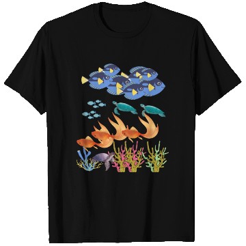 Discover fish design T Shirts