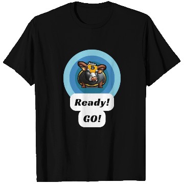 Discover Bitcoin Ready Go T Shirts