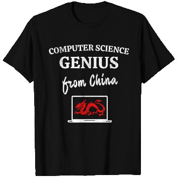 Discover Computer Science Genius From China Admin T Shirts