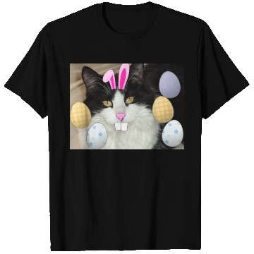 Discover Easter Bunny Cat Face Decor T Shirts