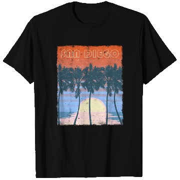 Discover San Diego Beach Family Vacation Keepsake T Shirts