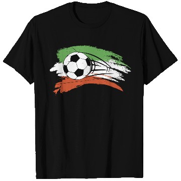 Discover Ireland Irish Soccer Ball Flag T Shirts