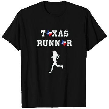 Discover Texas Running Novelty I Love Texas T Shirts