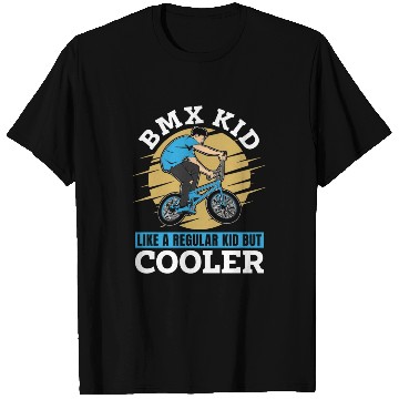 Discover BMX Racing BMX Kid Like A Regular Kid Bicyclette T Shirts