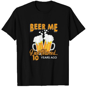 Discover Anniversary Gift 10th 10 Years Wedding Celebration T Shirts