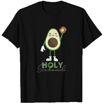 Discover Holy Strikeamole Baseball Softball Avocado T Shirts
