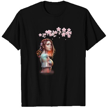 Discover Avatar, AI design Anime girl T Shirts
