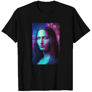 Discover Mona lisa in future T Shirts