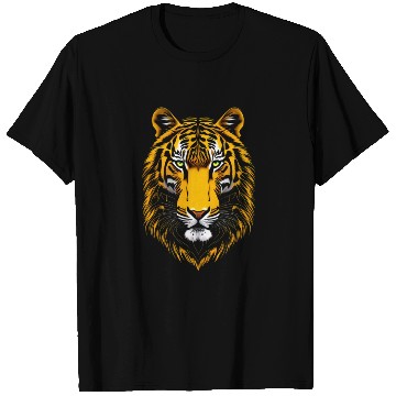 Discover Tiger Face T Shirts
