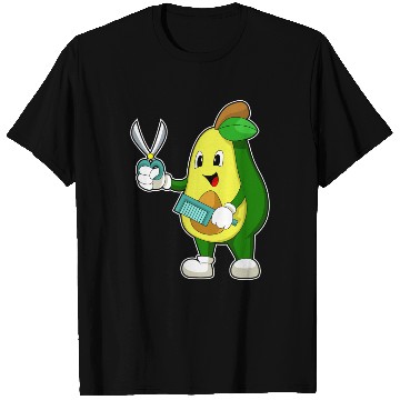 Discover Avocado Hairdresser Scissors Comb T Shirts