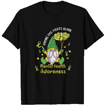 Discover Gnomes May Green Mental Health Awareness Month T Shirts