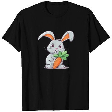 Discover Rabbit Glasses Boys Girls Kids Easter Day Carrot T Shirts