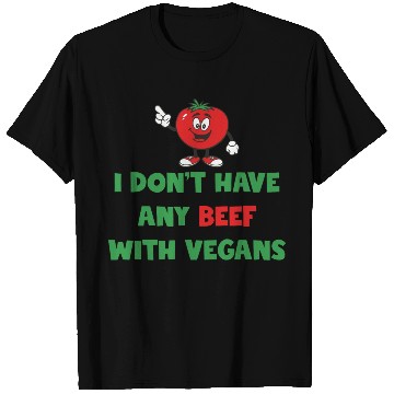 Discover I Don’t Have Any Beef With Vegans Veganism T Shirts