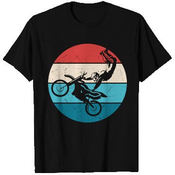 Discover Freestyle Motorcyclist Retro T Shirts