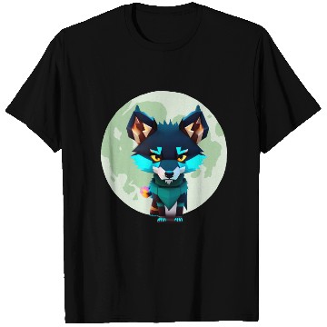 Discover Cute Wolf Moon Graphic T Shirts