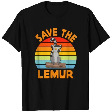 Discover Save The Lemur I Lemur Monkey I Cute Lemur I Kids T Shirts
