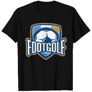 Discover Footgolf Ball Sports T Shirts