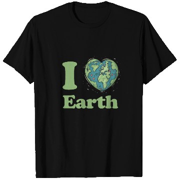 Discover I Love Earth Design. Cute Earth Day Environmental T Shirts