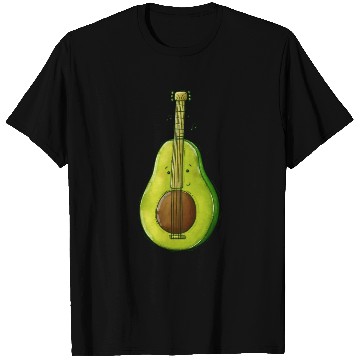 Discover Avocado Guitar T Shirts