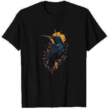 Discover Nature Lovers - Charming Hummingbird T Shirts