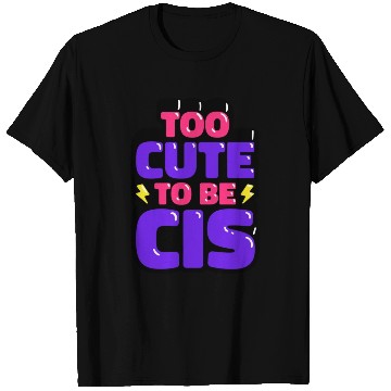 Discover too cute to pride month T Shirts