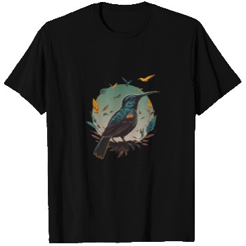 Discover Nature Lovers - Charming Hummingbird T Shirts