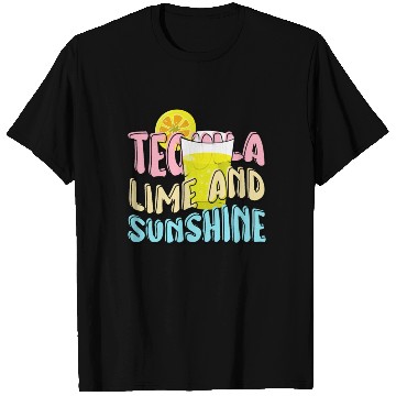 Discover Tequila Lime and Sunshine, summer is coming T Shirts