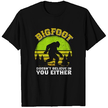 Discover Bigfoot Mountain fan Hiker funny Nature boy T Shirts