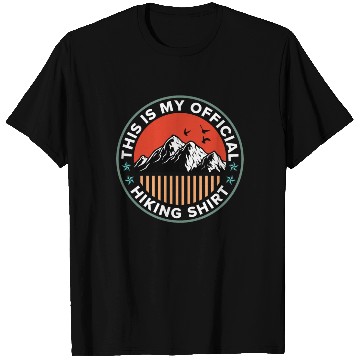 Discover This is my Official Hiking T Shirts Wanderlust