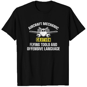 Discover Aircraft Mechanic T Shirts
