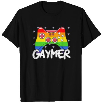 Discover Gaymer Video Game Rainbow Pride Month LGBTQ Gay T Shirts