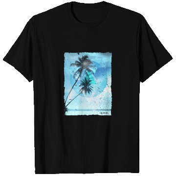Discover Artistic Dubai United Arab Emirates Palm Tree T Shirts