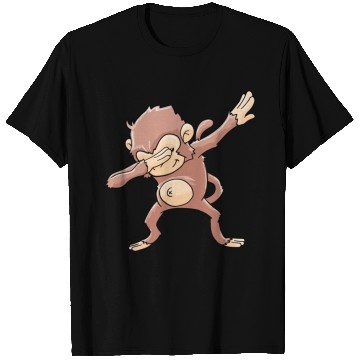 Discover Monkey Dabbing Primate Zookeeper T Shirts