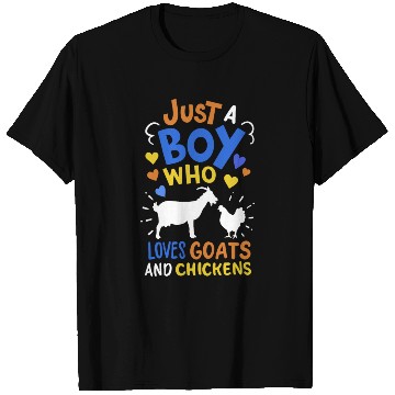 Discover Goats Chickens Farmer Goat Lover Chicken Lover T Shirts