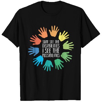 Discover I See Possabilities Special Education Teacher T Shirts