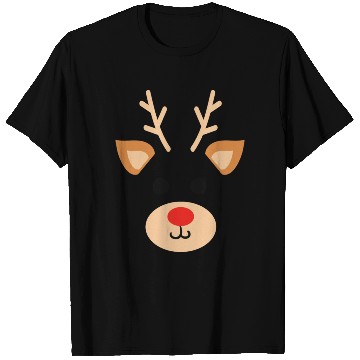 Discover Rudolph Red Nosed Reindeer Antlers Deer Christmas T Shirts